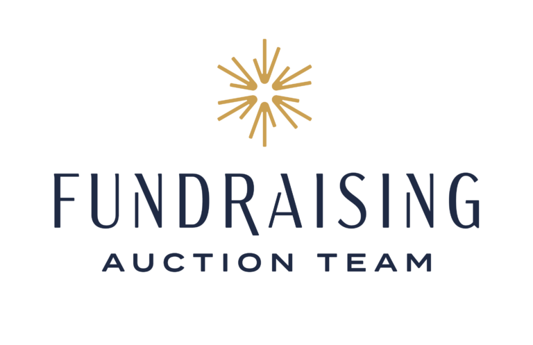 fundraising auction team logo